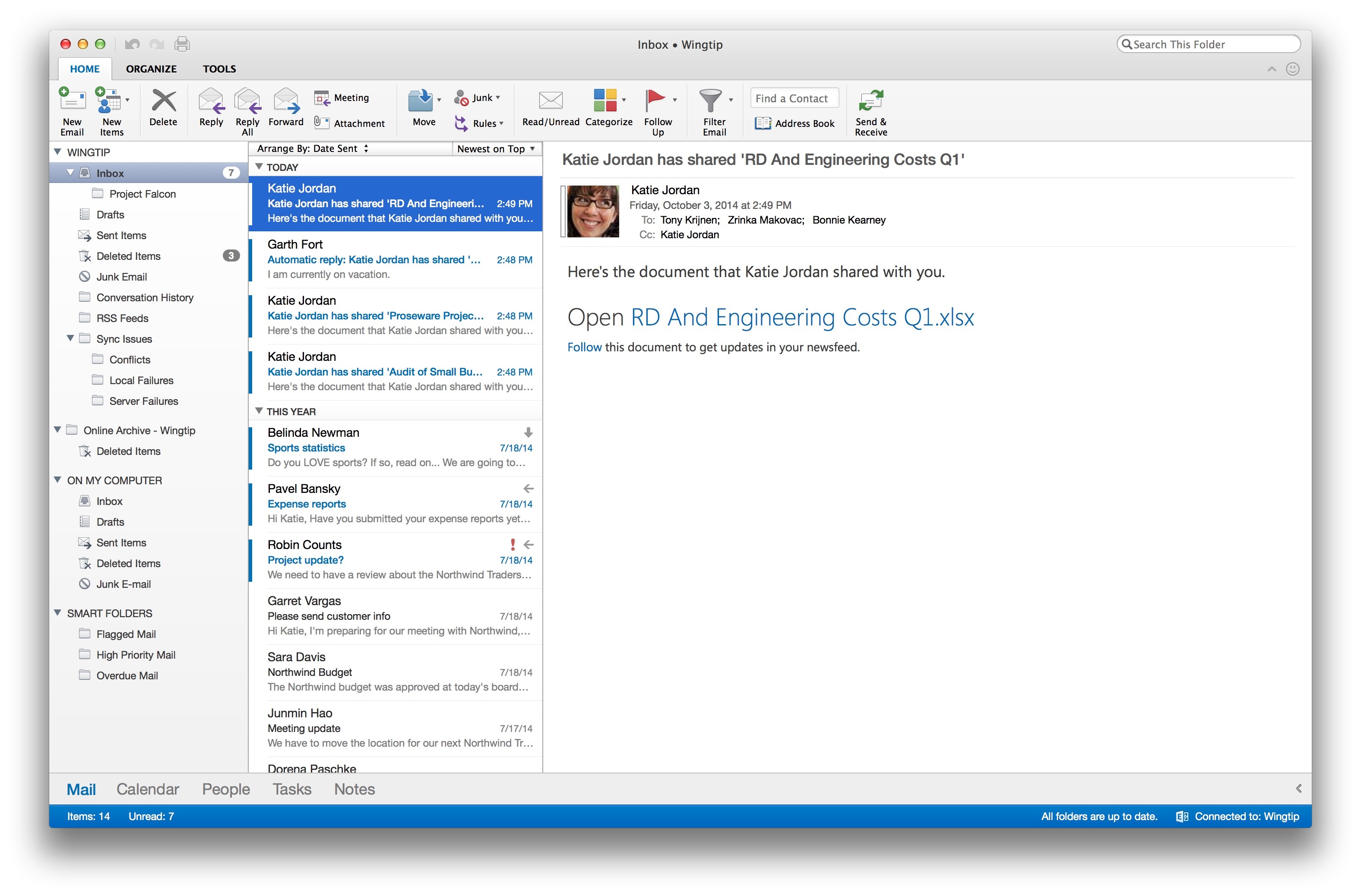 outlook for mac recall message